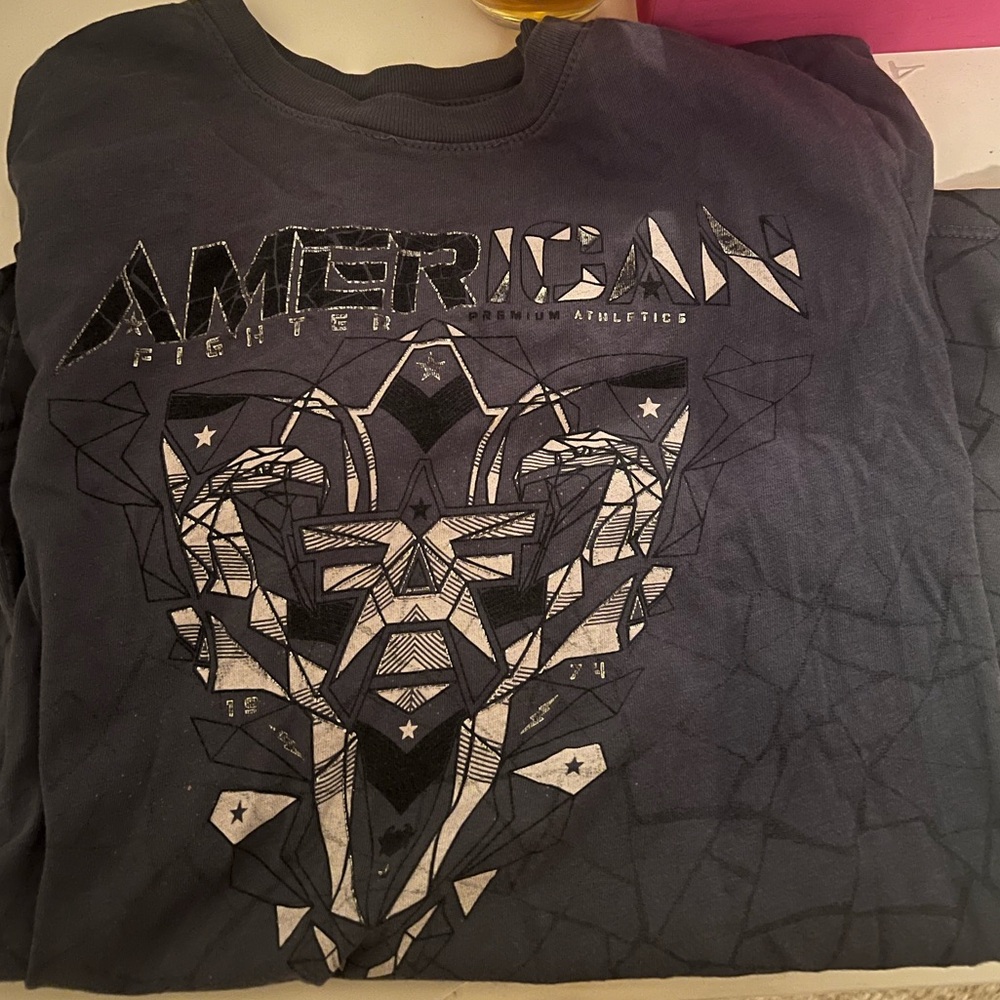 American fighter shirt